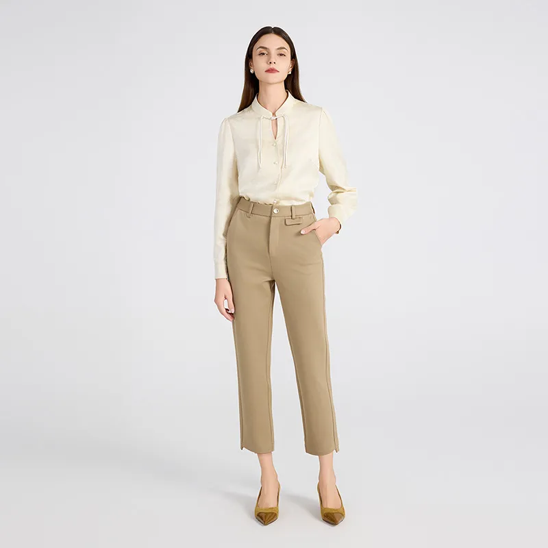 NINE WEST Casual Pants Women's Khaki-1