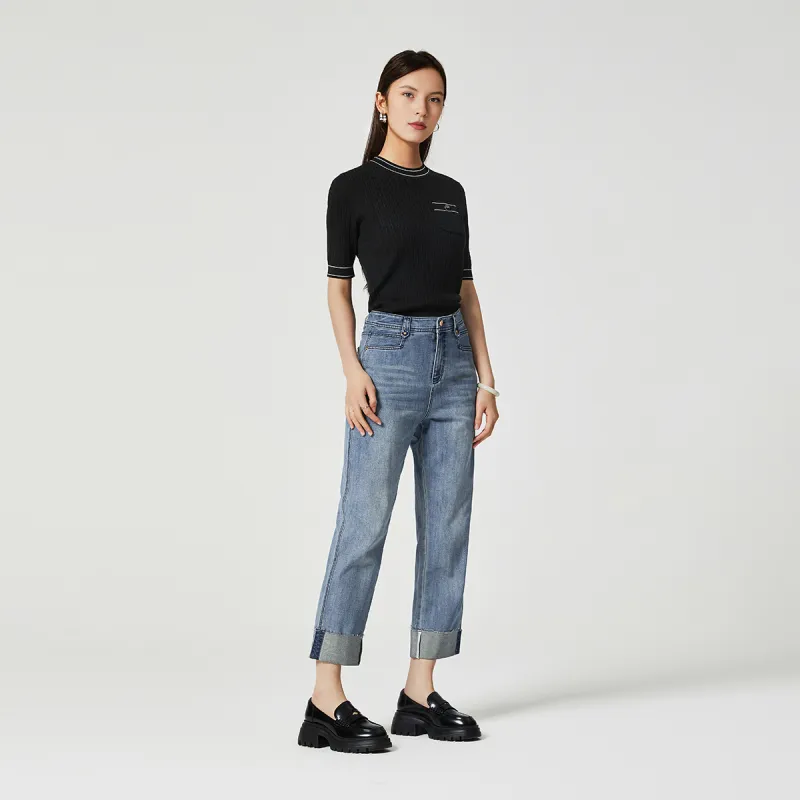 NINI WEST Jeans Women's Blue-3