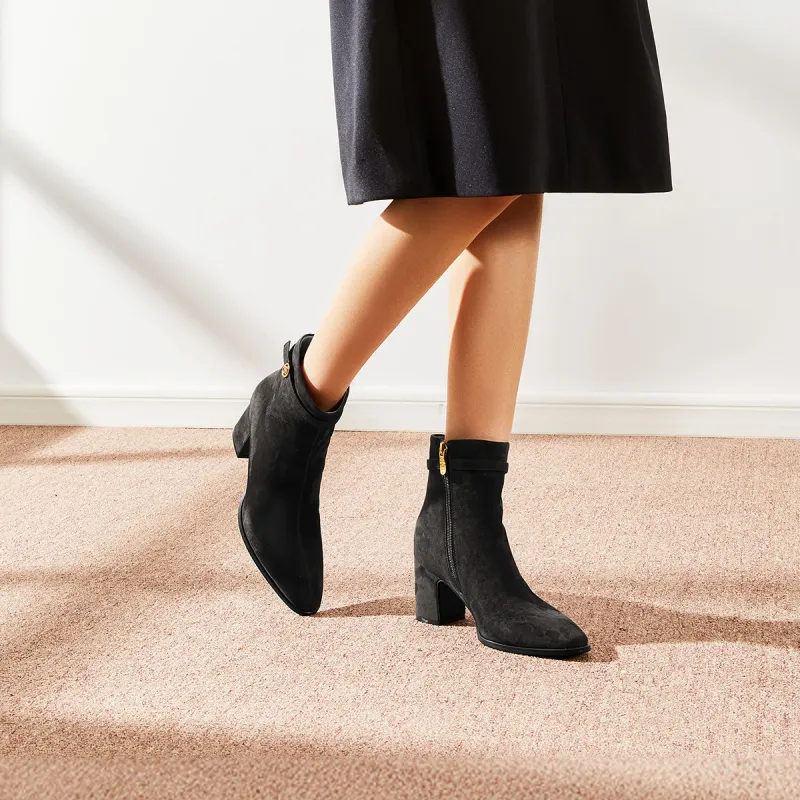 NINE WEST Ankle Boots 7cm Women's-12