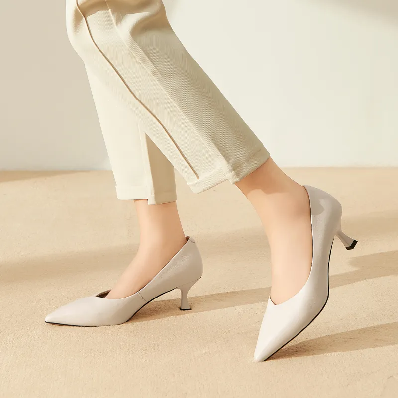 NINE WEST Slim Heel High Heels 5.5cm Women's-5