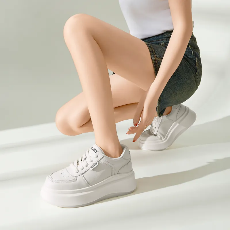 NINE WEST Low Top Skateboard Shoes Women's Ecru-6