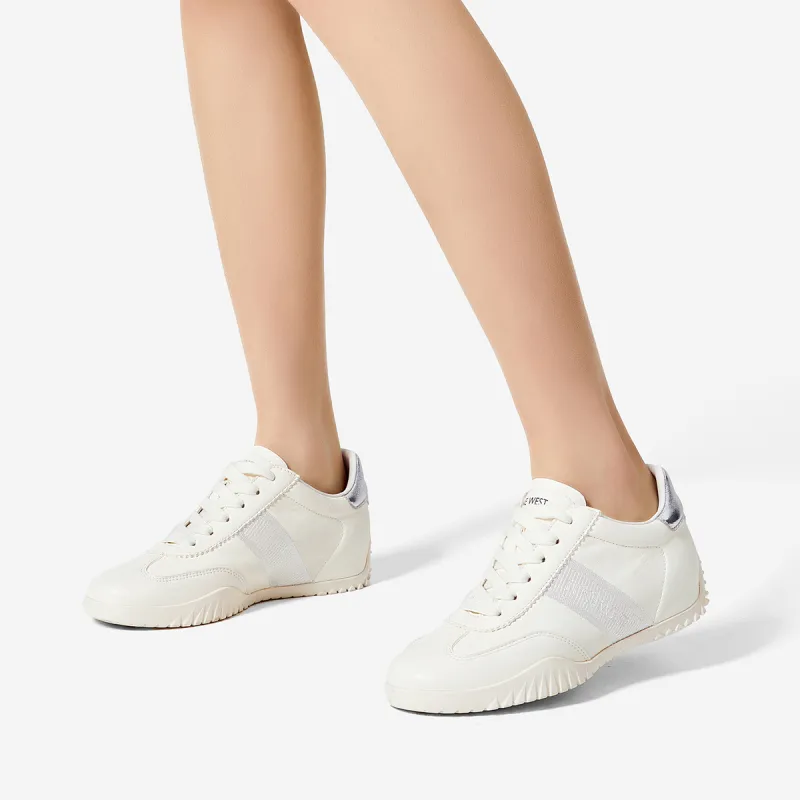 NINE WEST Low Top Casual Shoes Women's White-6
