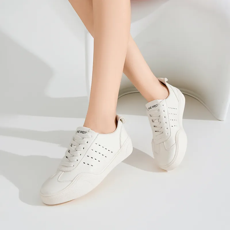 NINE WEST Low Top Casual Shoes Women's White-6