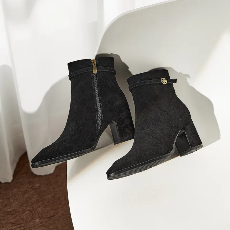 NINE WEST Ankle Boots 7cm Women's-9