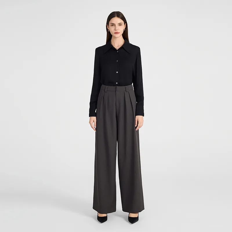 NINE WEST Casual Pants Women's Dark Gray-1