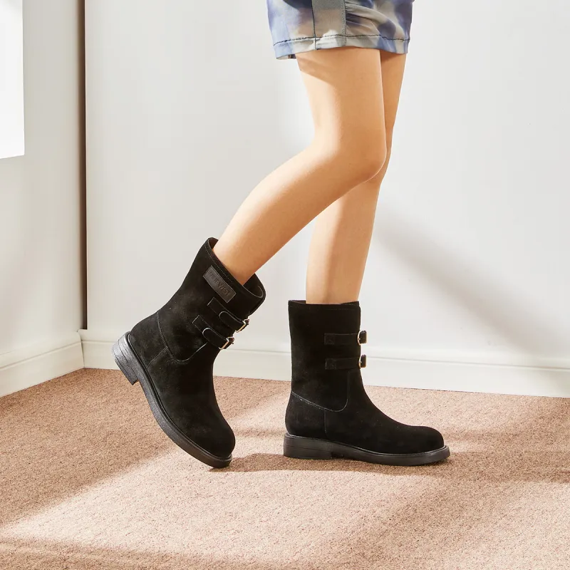 NINE WEST Ankle Boots 3.3cm Women's-7