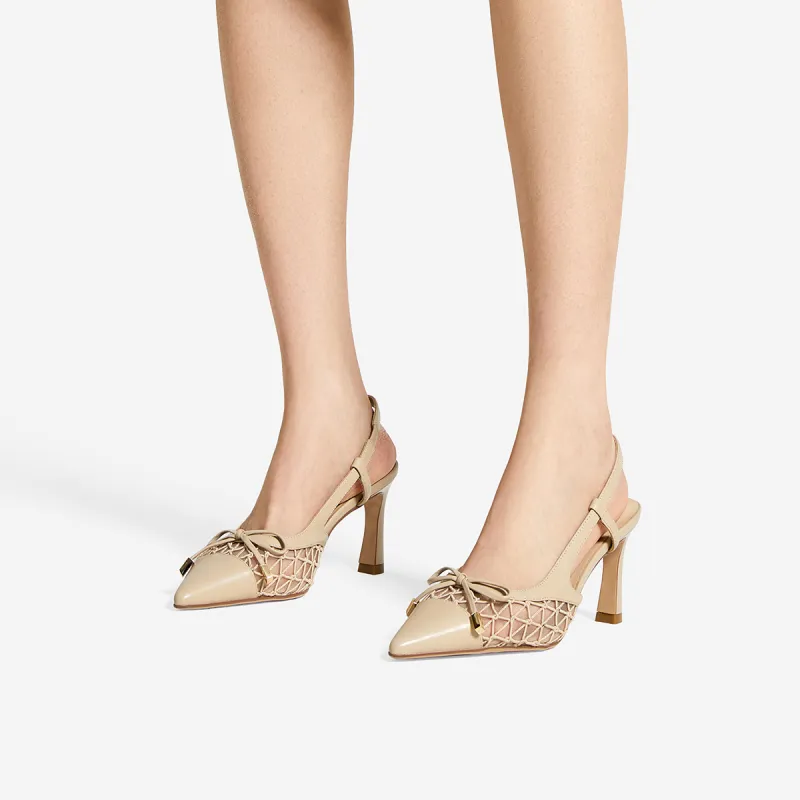 NINE WEST Slim Heel High Heels 8cm Women's-10