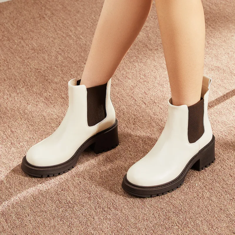NINE WEST Short Chelsea Boots 5.8cm Women's-9