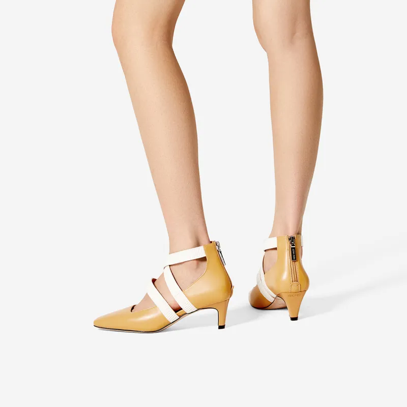 NINE WEST Irregular Heel High Heels 5cm Women's-5