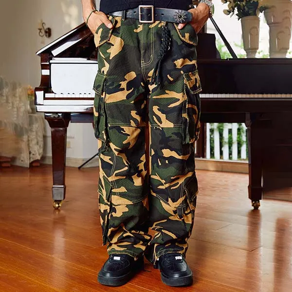 R69 Loose Fit Cargo Pants Unisex-8