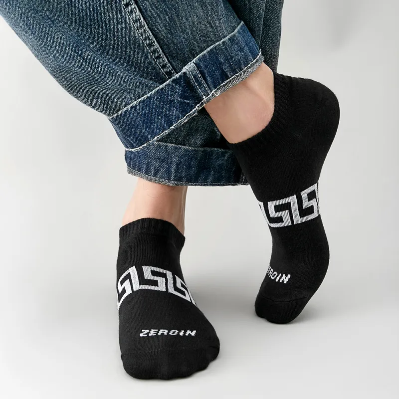 ZEROIN Ankle Socks Men's 5 Pack-12