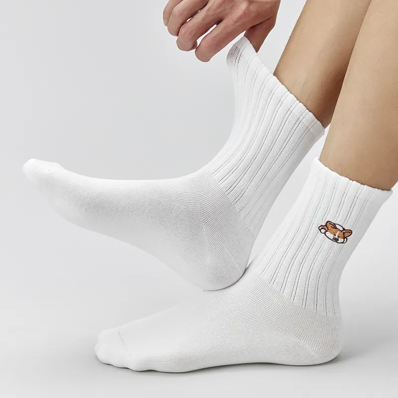 ZEROIN Mid Calf Socks Unisex Box 4 Pack-2