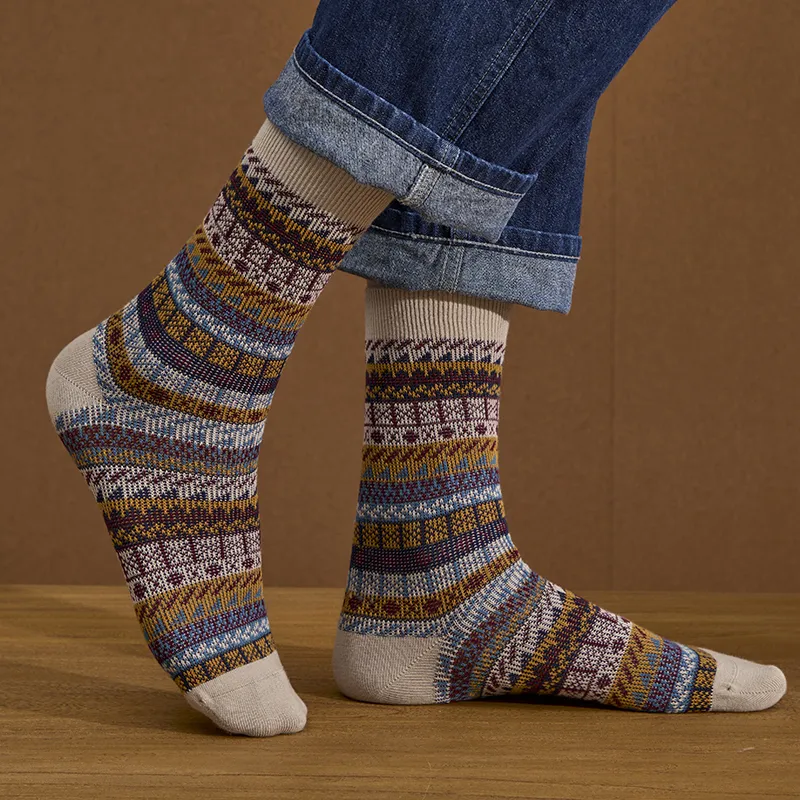 ZEROIN Mid Calf Socks Unisex 3 Pack-8
