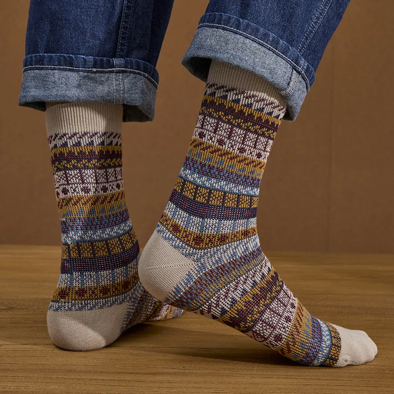 ZEROIN Mid Calf Socks Unisex 3 Pack-9