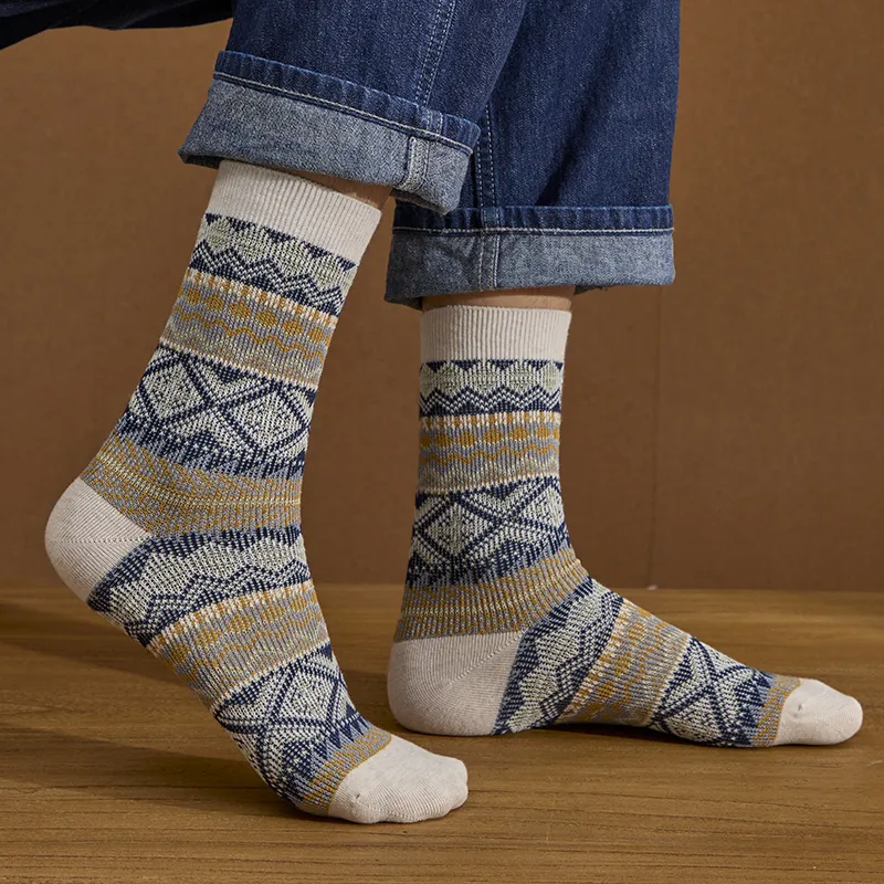 ZEROIN Mid Calf Socks Unisex 3 Pack-10