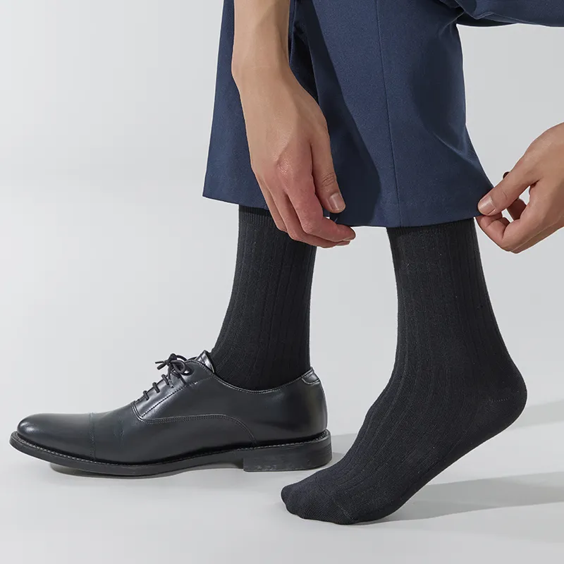 ZEROIN Knee High Socks Men's 5 Pack-11