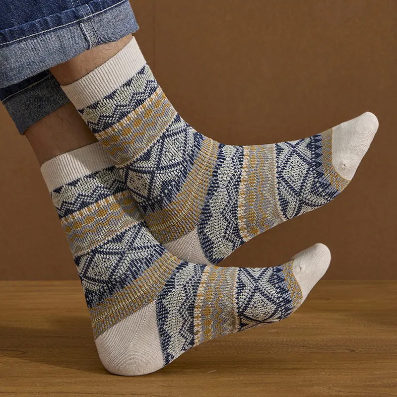 ZEROIN Mid Calf Socks Unisex 3 Pack-11