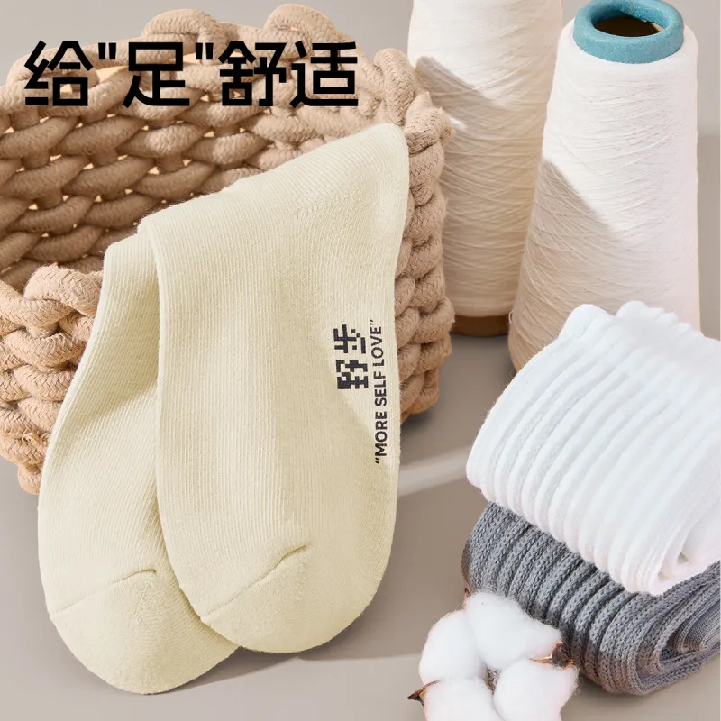 ZEROIN Mid Calf Socks Unisex 4 Pack-2