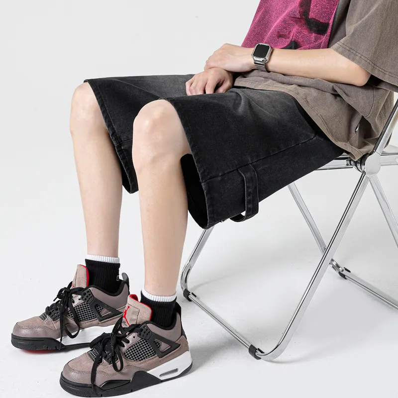 Universal Templates Denim Shorts Unisex-4