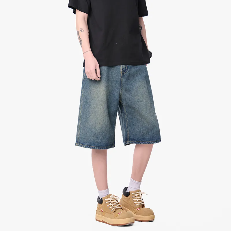 Universal Templates Denim Shorts Unisex-15