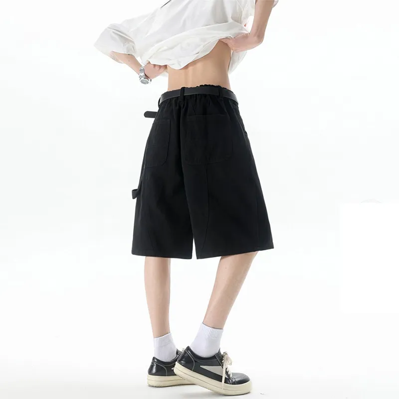 Universal Templates Denim Shorts Unisex Camouflage-5