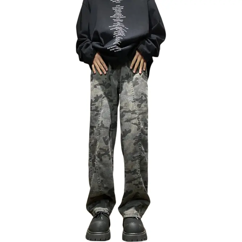 Universal Templates Casual Pants Unisex Camouflage-2