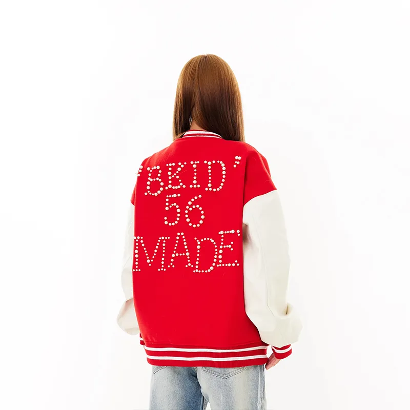 Universal Templates Baseball Jacket Unisex-3