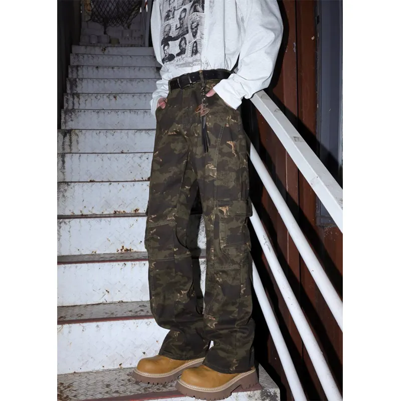 Universal Templates Casual Pants Unisex Camouflage-3