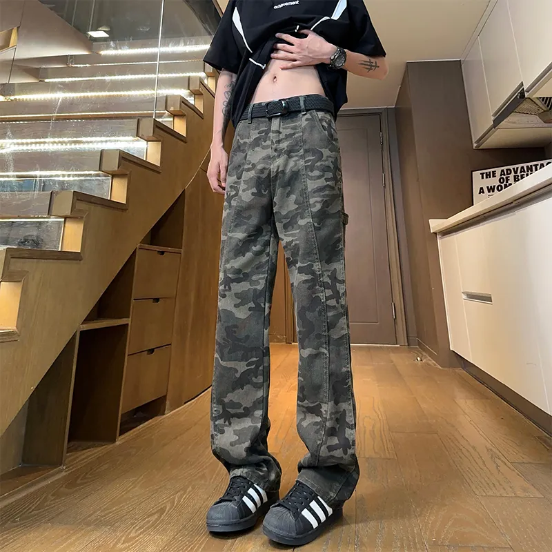 Universal Templates Jeans Unisex Camouflage-2