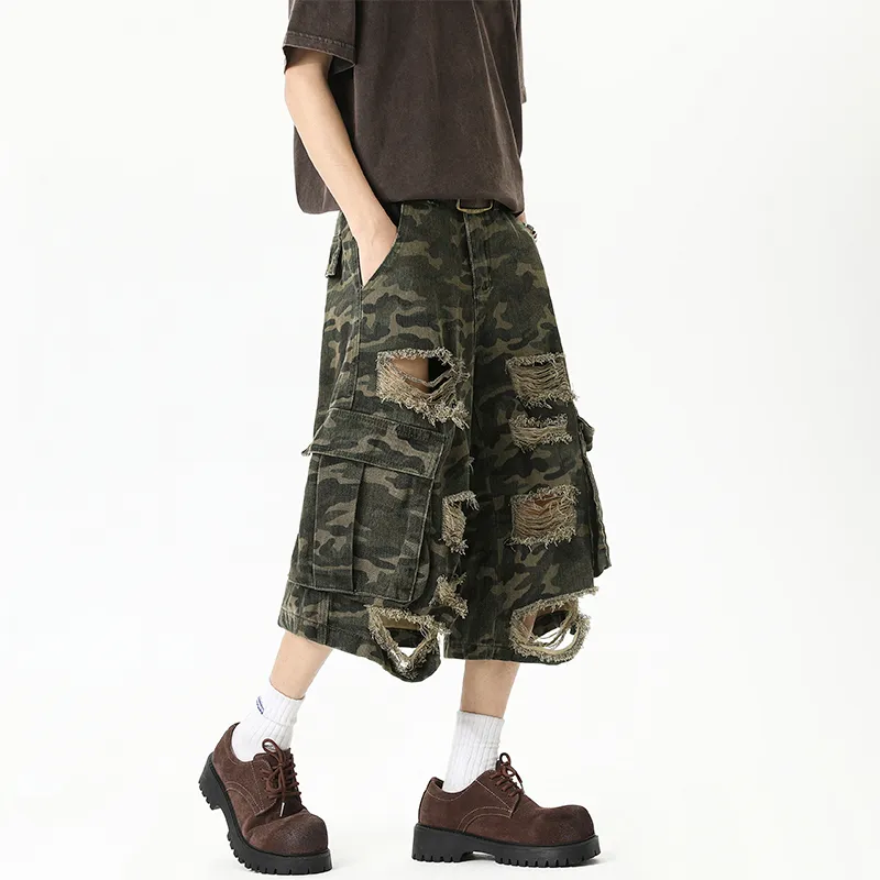 Universal Templates Denim Shorts Unisex-3