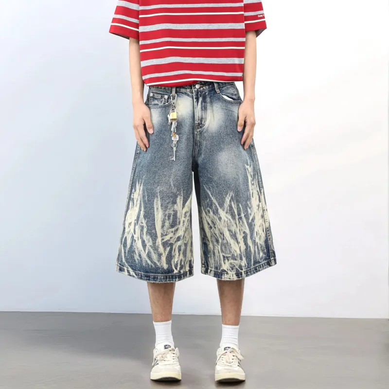 Universal Templates Denim Shorts Unisex-5