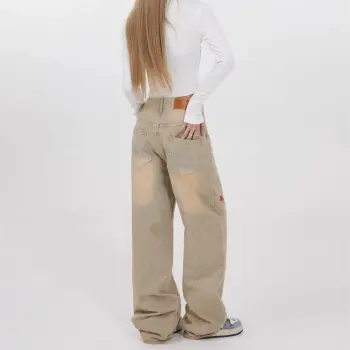 Universal Templates Jeans Unisex Yellow Mud