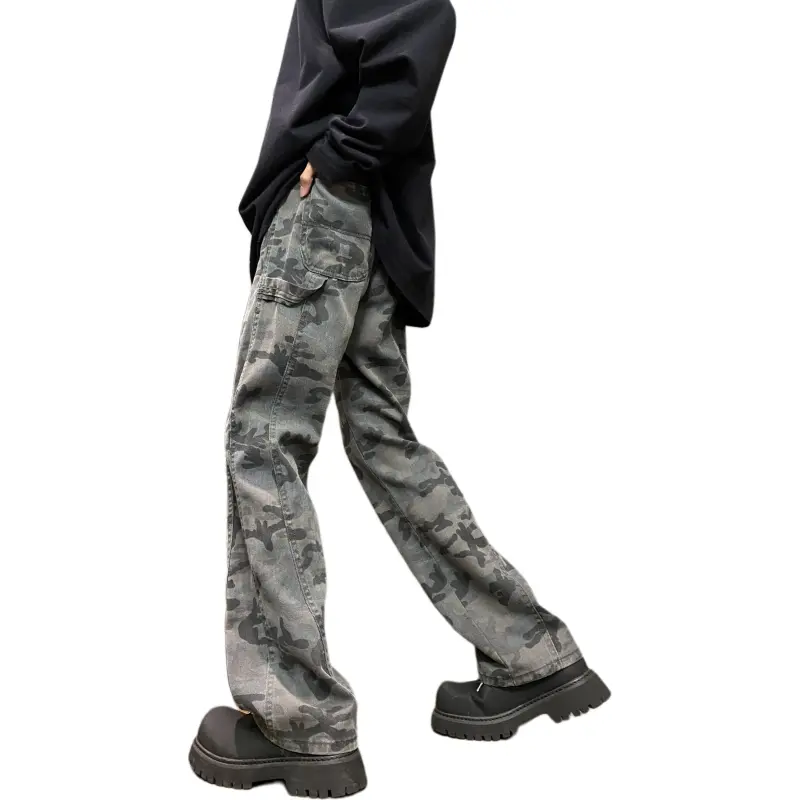 Universal Templates Casual Pants Unisex Camouflage-4
