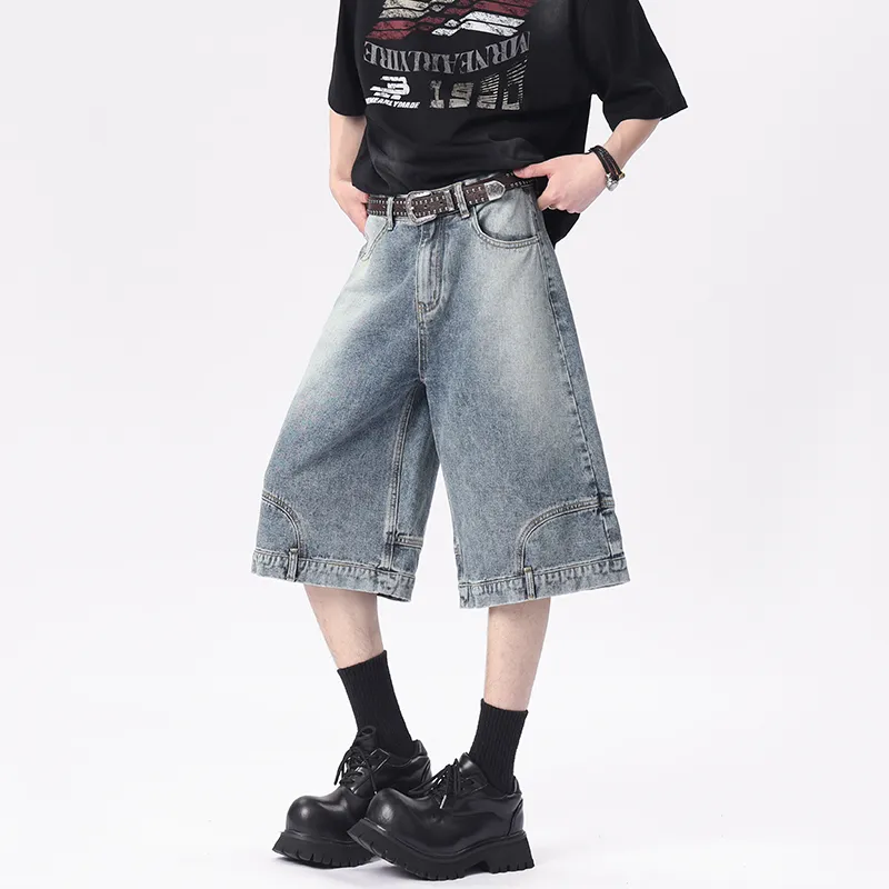 Universal Templates Denim Shorts Unisex-2