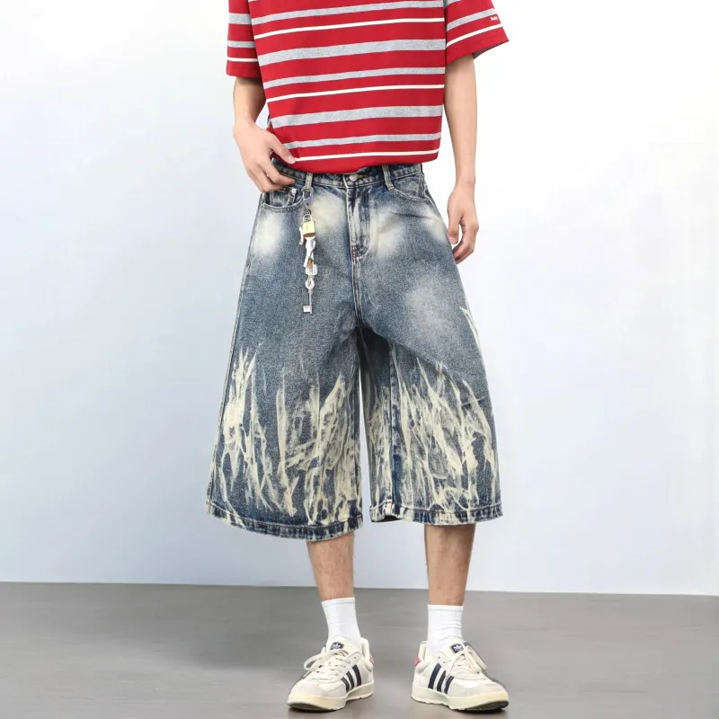 Universal Templates Denim Shorts Unisex-4