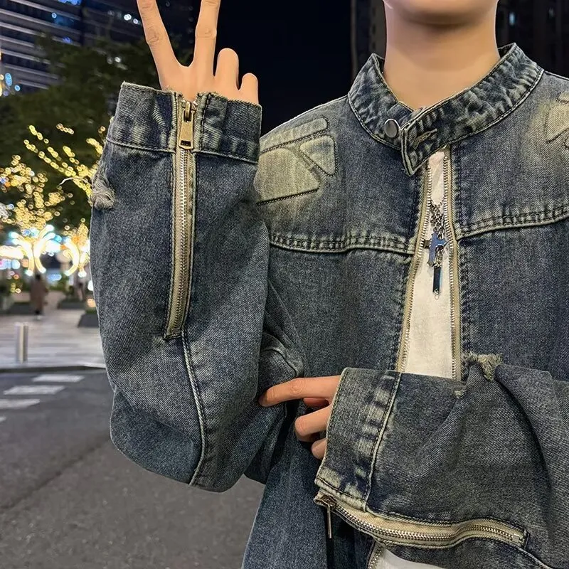 Universal Templates Jackets Coats Unisex Blue-1