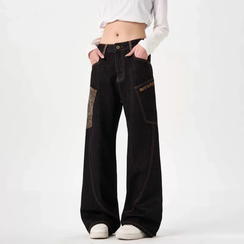 Universal Templates Jeans Unisex Black-3