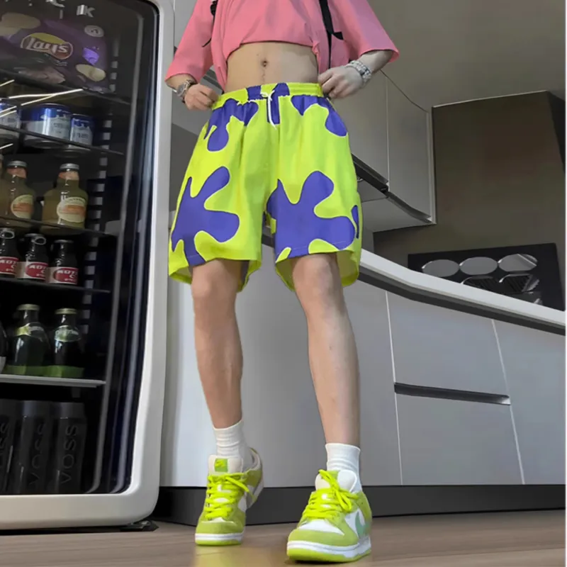 Universal Templates Casual Shorts Unisex Green-4