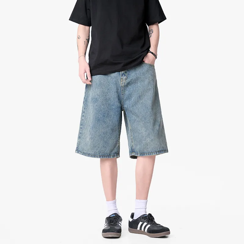 Universal Templates Denim Shorts Unisex-19