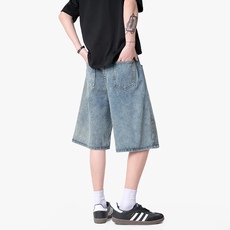 Universal Templates Denim Shorts Unisex-17