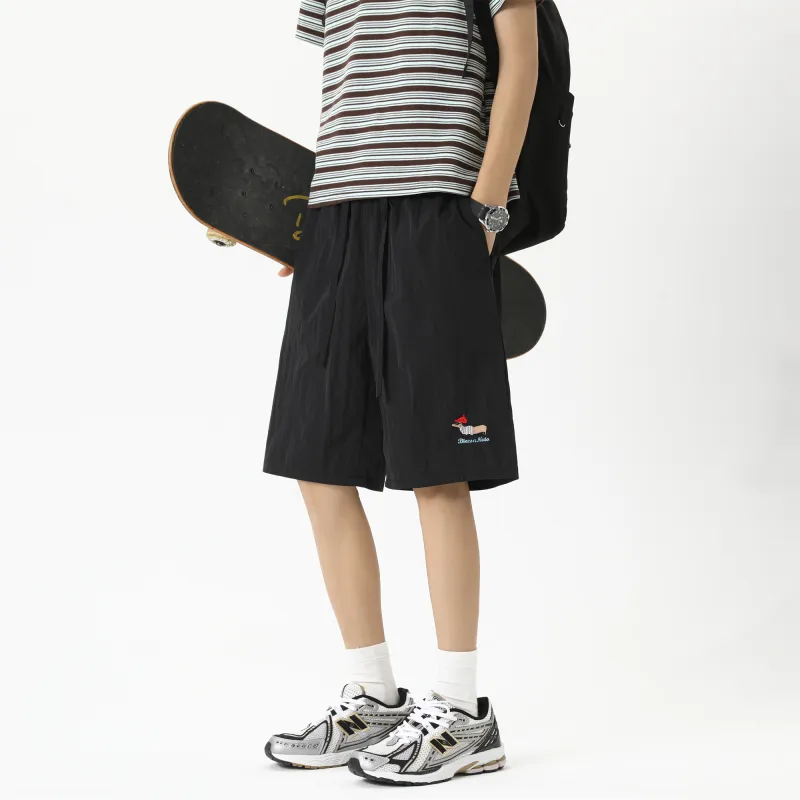 TESTUNG Casual Shorts Unisex-4