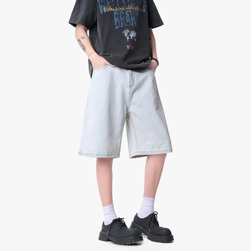 Universal Templates Denim Shorts Unisex-11