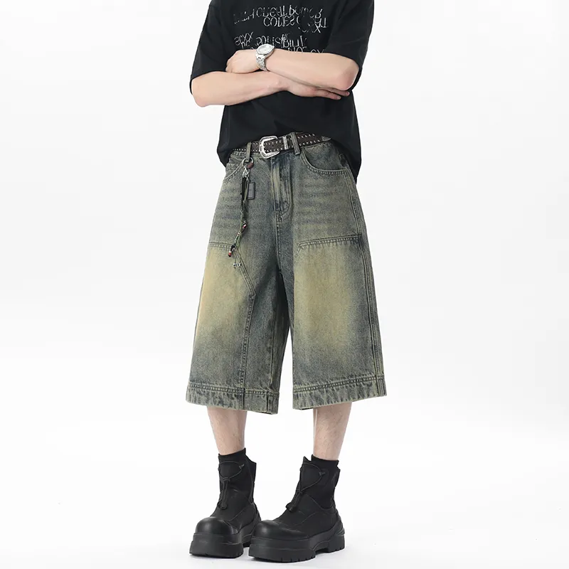 Universal Templates Denim Shorts Unisex-5