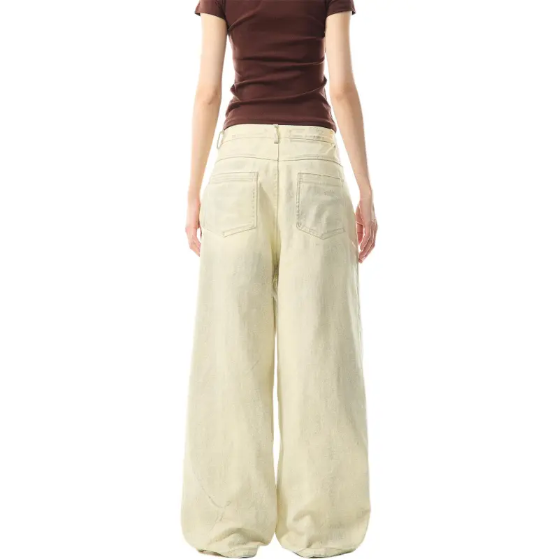 Universal Templates Jeans Unisex Apricot-1