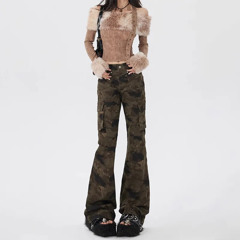 Universal Templates Jeans Women's Camouflage-1