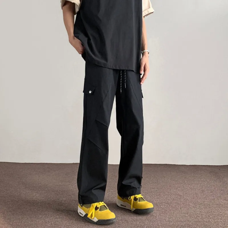 Universal Templates Cargo Pants Unisex Black-2