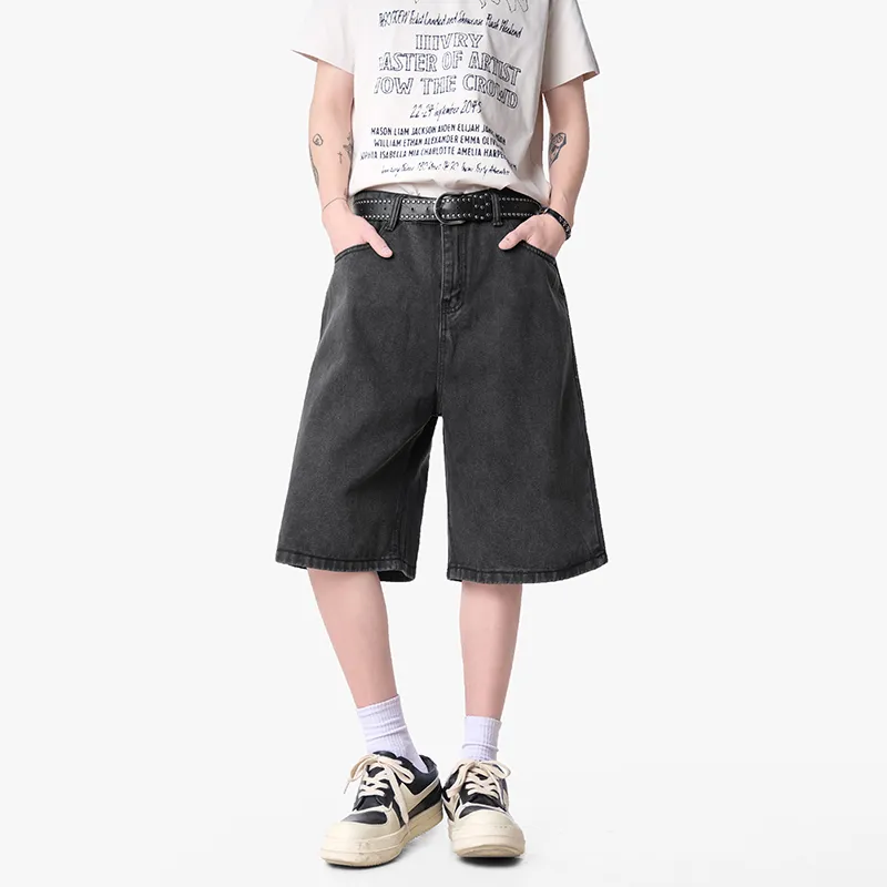 Universal Templates Denim Shorts Unisex-5