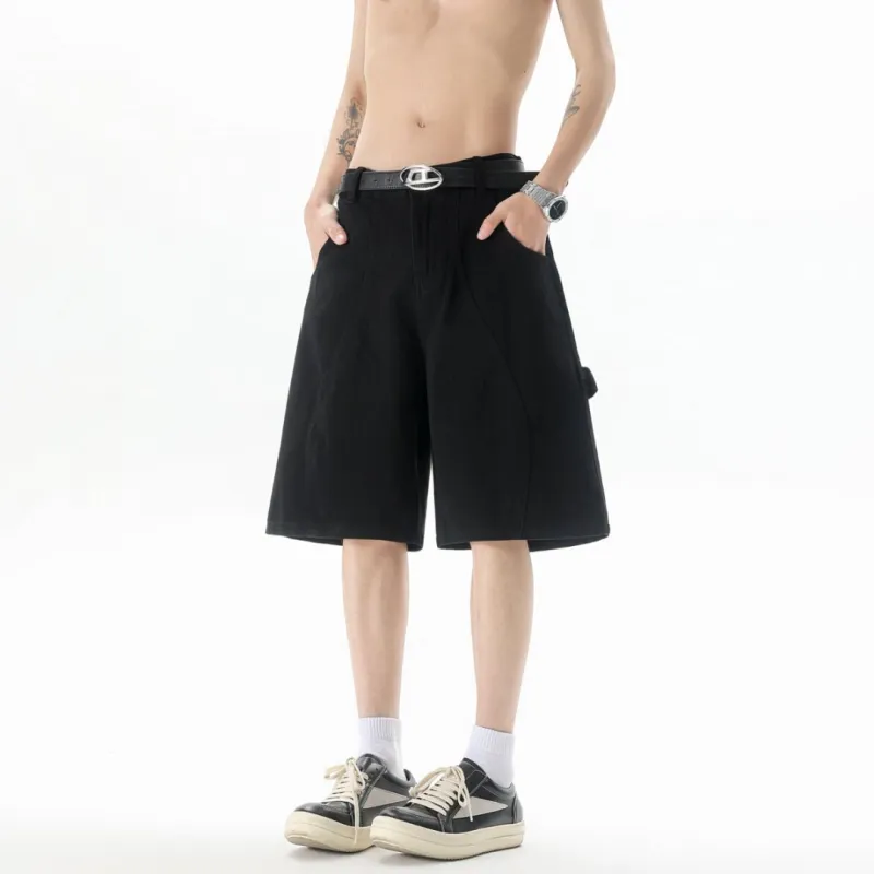 Universal Templates Denim Shorts Unisex Camouflage-4