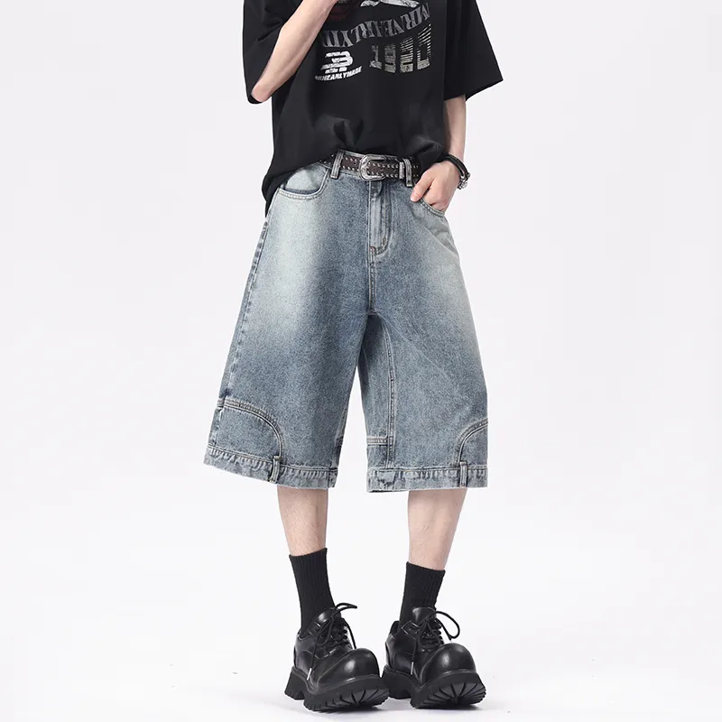 Universal Templates Denim Shorts Unisex-3