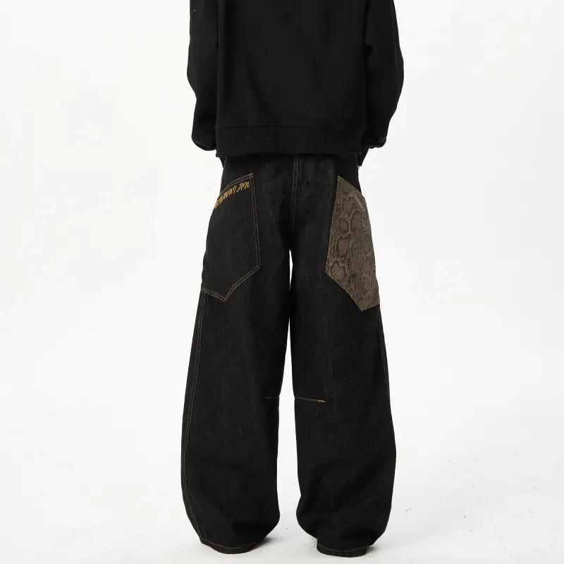 Universal Templates Jeans Unisex Black-2
